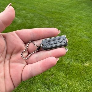 Coach Metal Hangtag